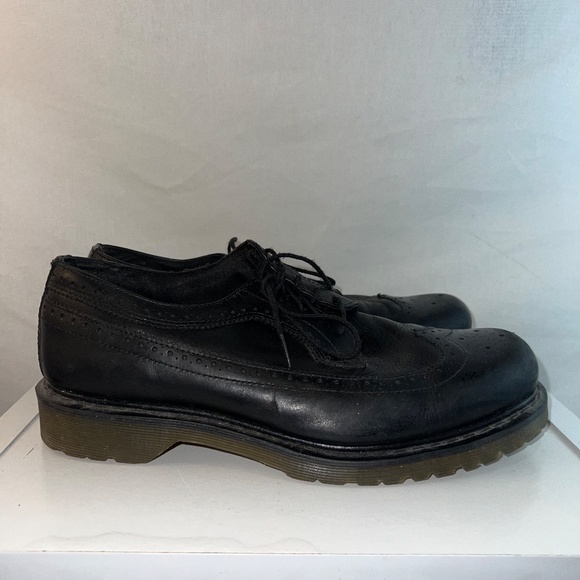 Dr. Martens - 14013 - Vintage Chunky Sole - Smooth Leather Brogue Oxfords - US11 - Picture 5 of 11